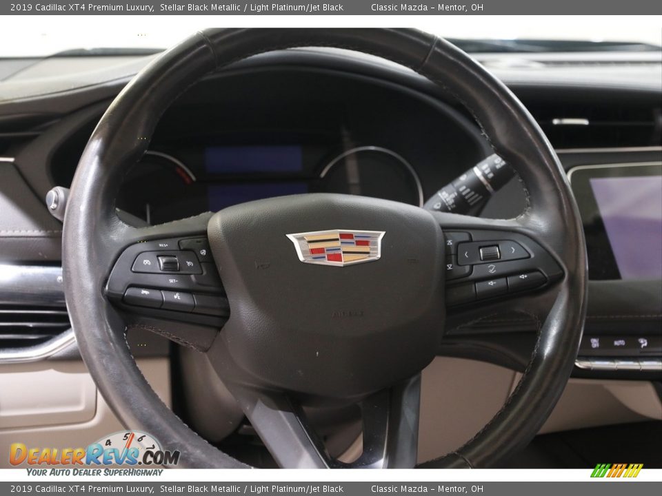 2019 Cadillac XT4 Premium Luxury Stellar Black Metallic / Light Platinum/Jet Black Photo #7