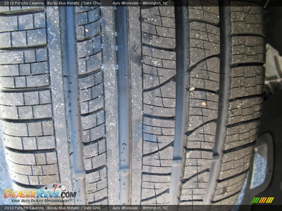 2019 Porsche Cayenne Biscay Blue Metallic / Slate Grey Photo #9