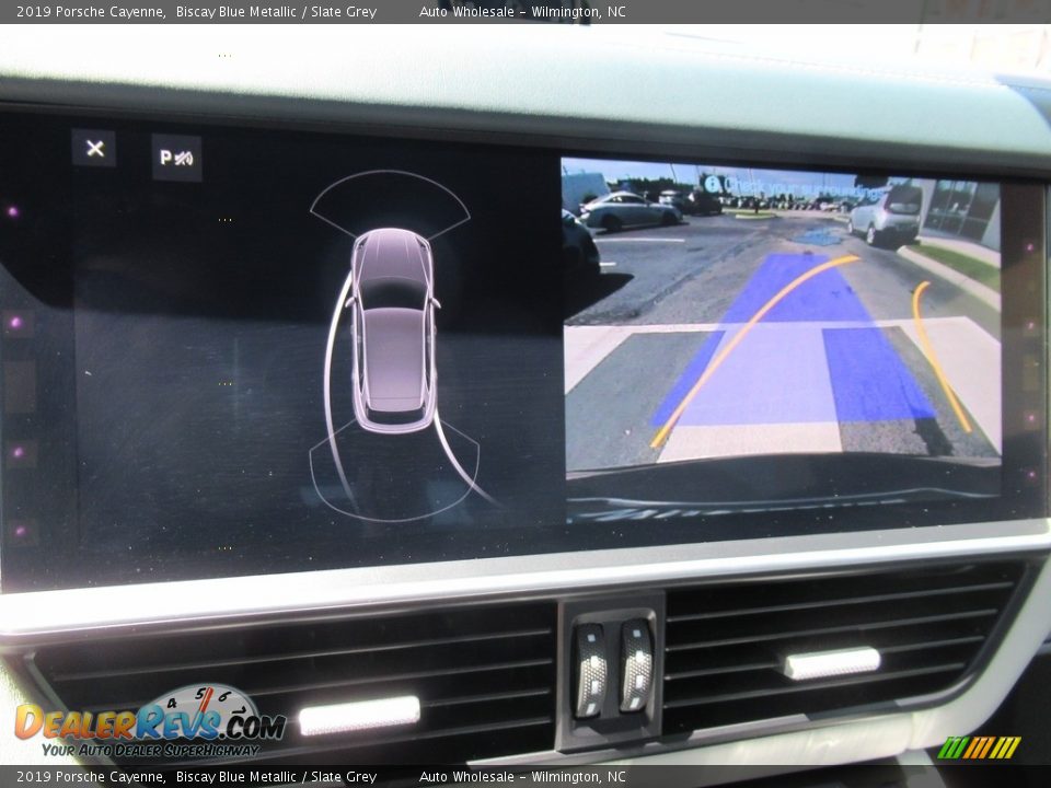 2019 Porsche Cayenne Biscay Blue Metallic / Slate Grey Photo #18