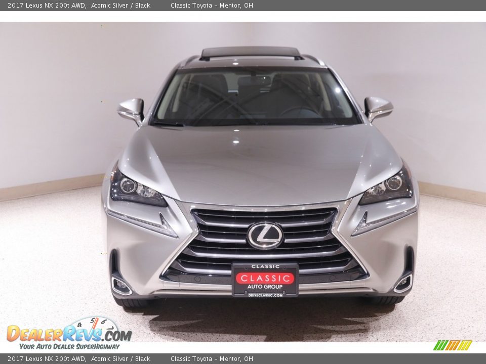 2017 Lexus NX 200t AWD Atomic Silver / Black Photo #2