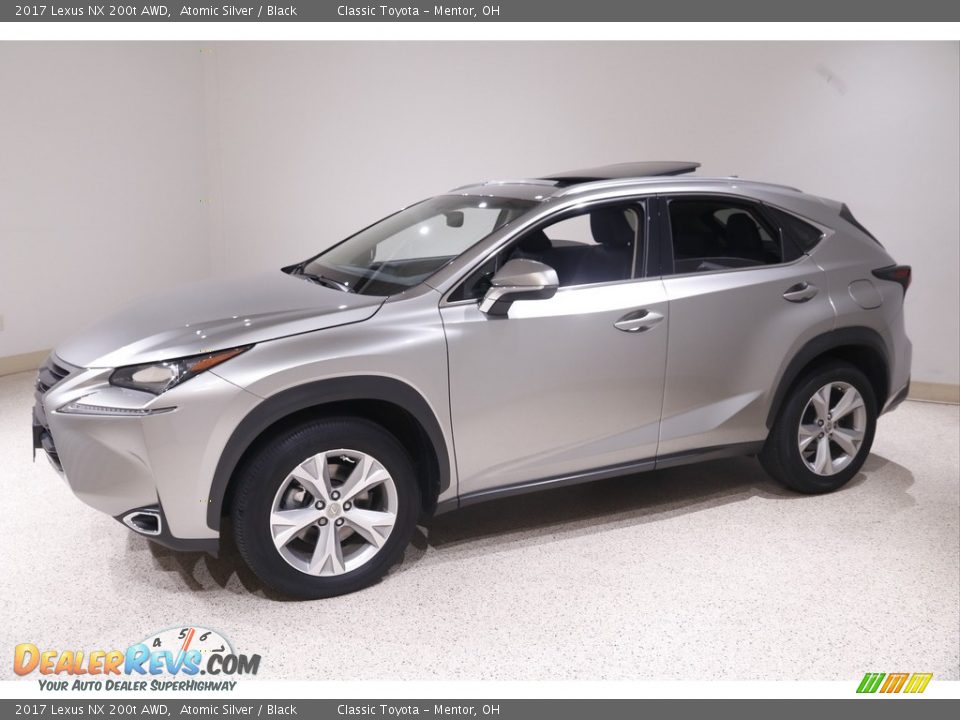 2017 Lexus NX 200t AWD Atomic Silver / Black Photo #3