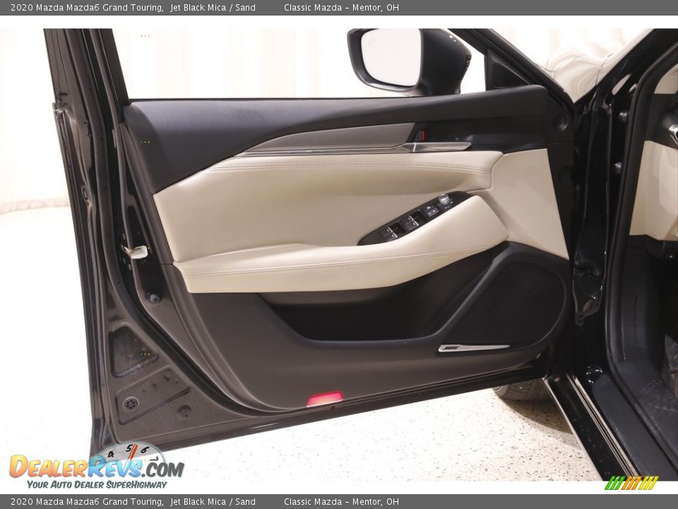 2020 Mazda Mazda6 Grand Touring Jet Black Mica / Sand Photo #4