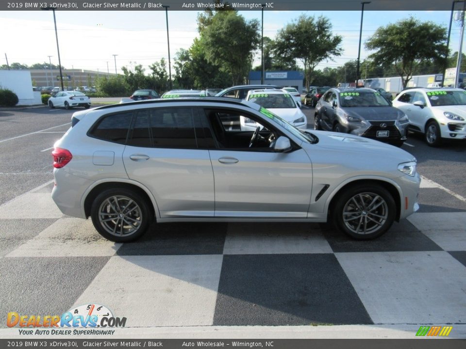 2019 BMW X3 xDrive30i Glacier Silver Metallic / Black Photo #3