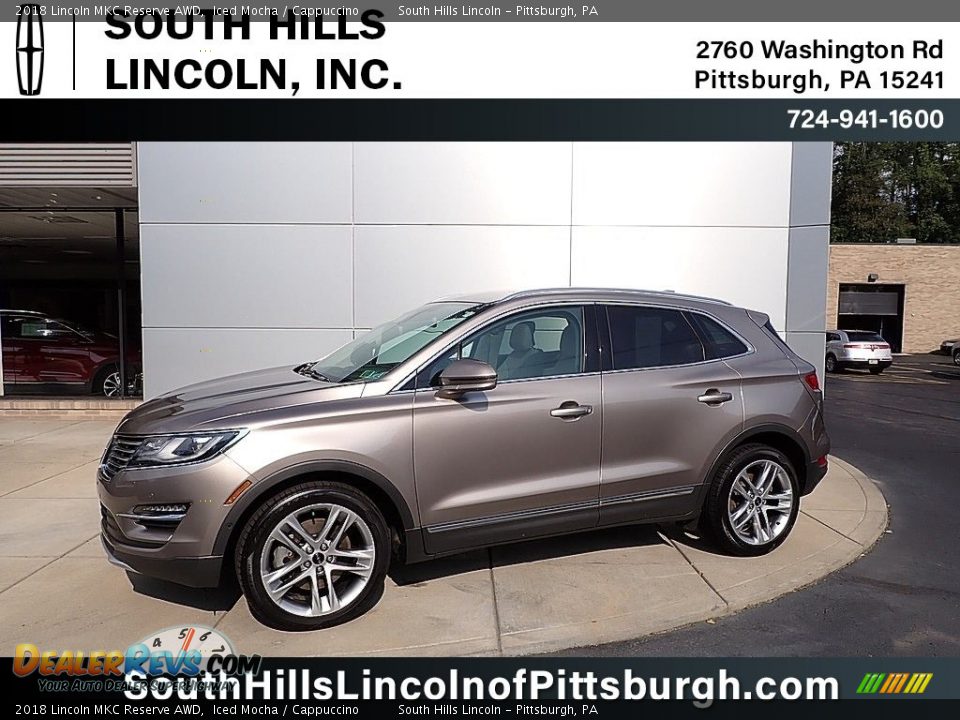 2018 Lincoln MKC Reserve AWD Iced Mocha / Cappuccino Photo #1