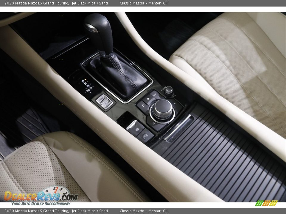2020 Mazda Mazda6 Grand Touring Jet Black Mica / Sand Photo #12