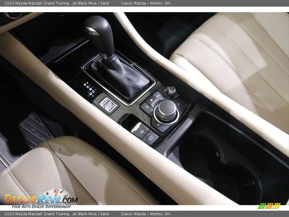 2020 Mazda Mazda6 Grand Touring Jet Black Mica / Sand Photo #13
