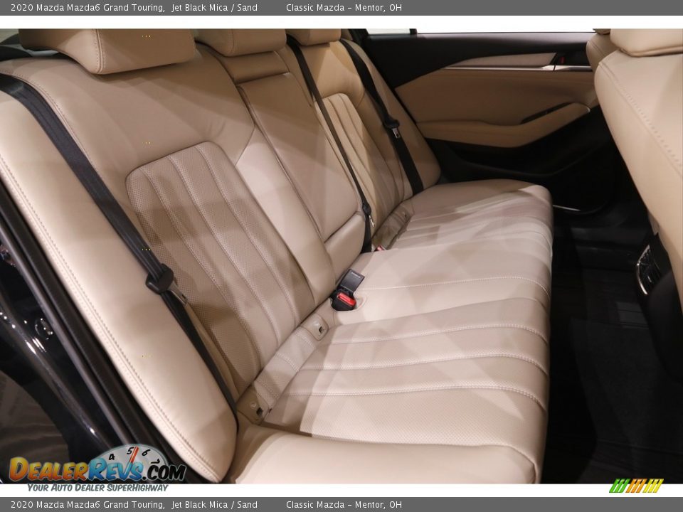 2020 Mazda Mazda6 Grand Touring Jet Black Mica / Sand Photo #15