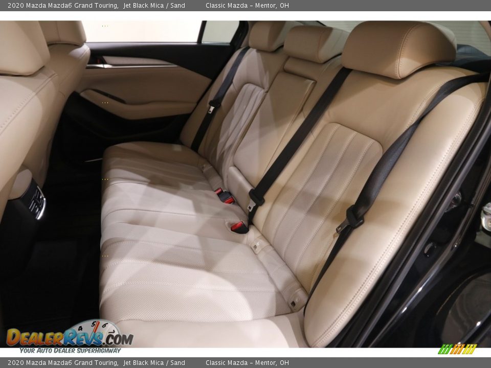 2020 Mazda Mazda6 Grand Touring Jet Black Mica / Sand Photo #16