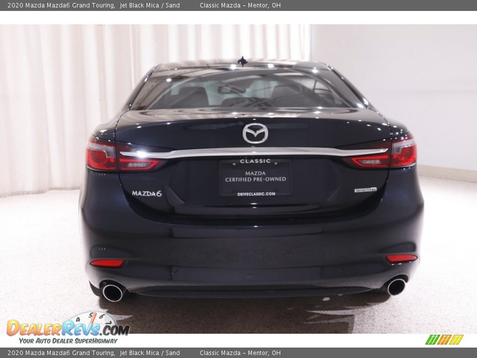 2020 Mazda Mazda6 Grand Touring Jet Black Mica / Sand Photo #17