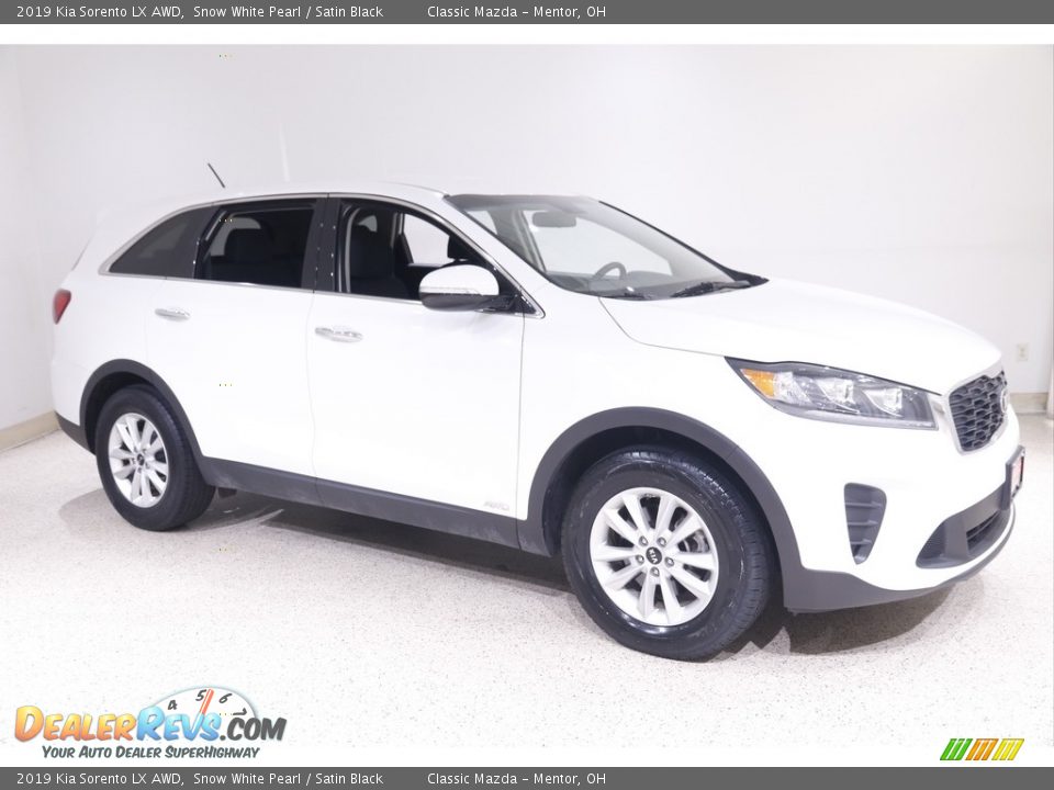 2019 Kia Sorento LX AWD Snow White Pearl / Satin Black Photo #1