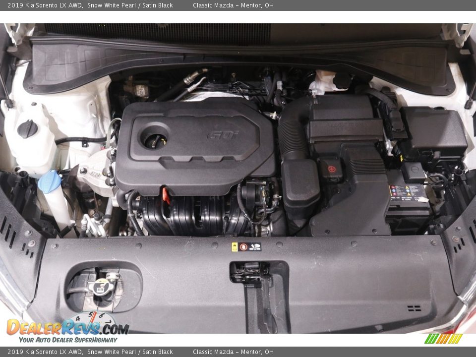 2019 Kia Sorento LX AWD Snow White Pearl / Satin Black Photo #17