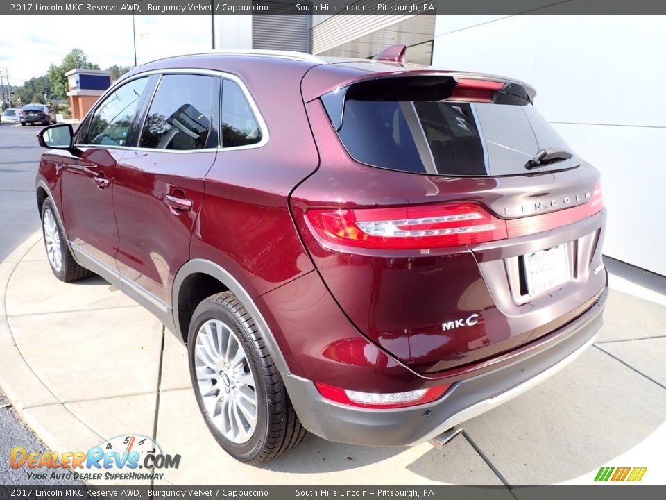 2017 Lincoln MKC Reserve AWD Burgundy Velvet / Cappuccino Photo #3