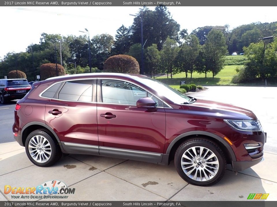 2017 Lincoln MKC Reserve AWD Burgundy Velvet / Cappuccino Photo #7