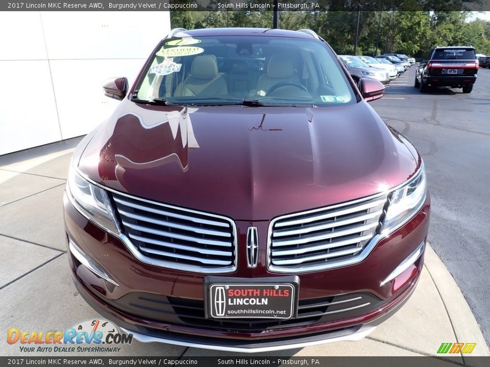 2017 Lincoln MKC Reserve AWD Burgundy Velvet / Cappuccino Photo #9