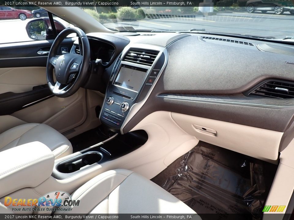 2017 Lincoln MKC Reserve AWD Burgundy Velvet / Cappuccino Photo #12