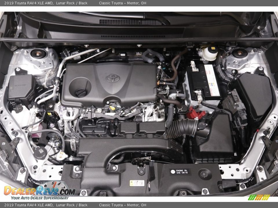 2019 Toyota RAV4 XLE AWD Lunar Rock / Black Photo #16