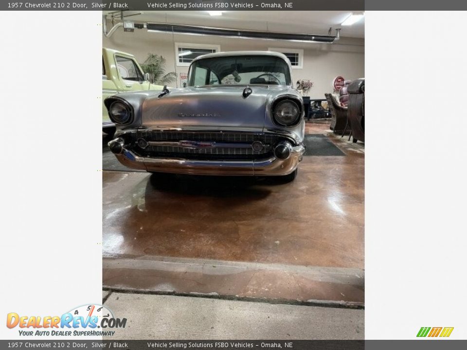 1957 Chevrolet 210 2 Door Silver / Black Photo #8