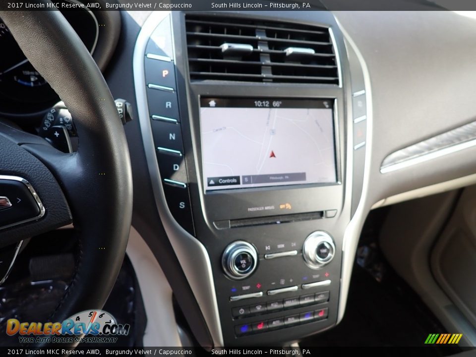 2017 Lincoln MKC Reserve AWD Burgundy Velvet / Cappuccino Photo #22