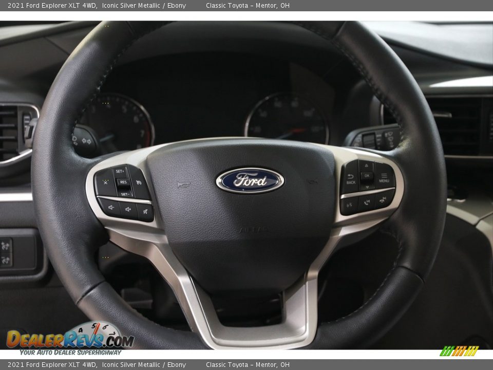 2021 Ford Explorer XLT 4WD Steering Wheel Photo #7
