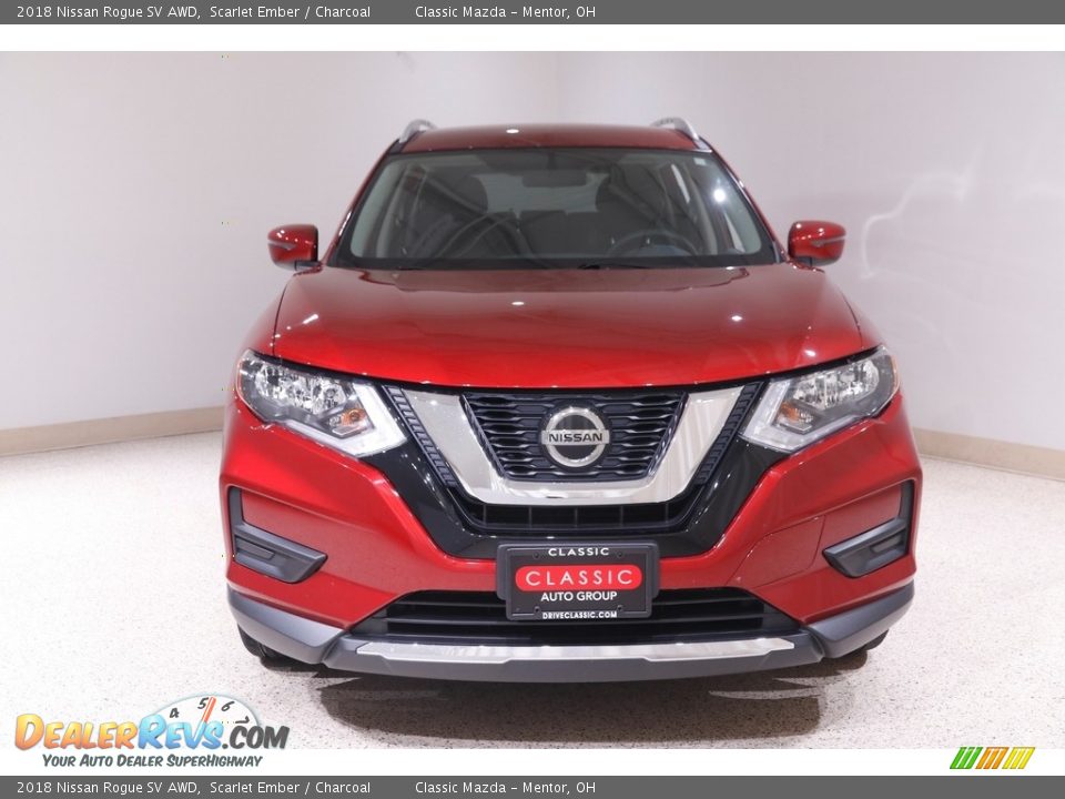 2018 Nissan Rogue SV AWD Scarlet Ember / Charcoal Photo #2