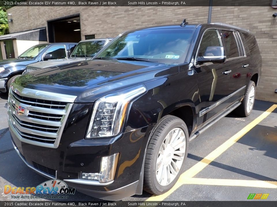 2015 Cadillac Escalade ESV Platinum 4WD Black Raven / Jet Black Photo #1