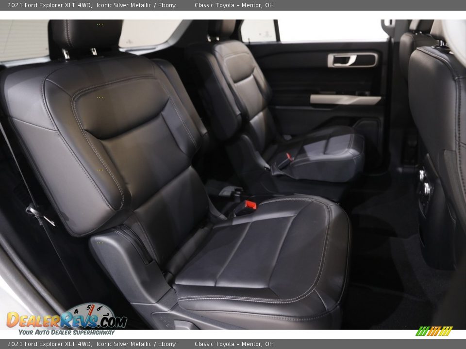 Rear Seat of 2021 Ford Explorer XLT 4WD Photo #17