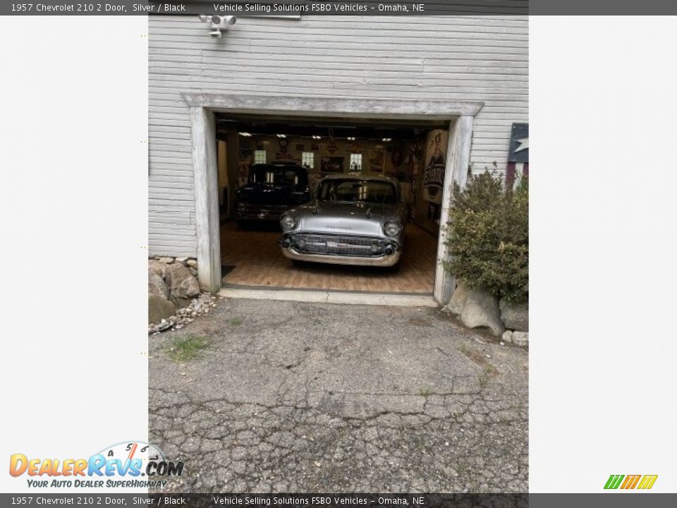 1957 Chevrolet 210 2 Door Silver / Black Photo #17