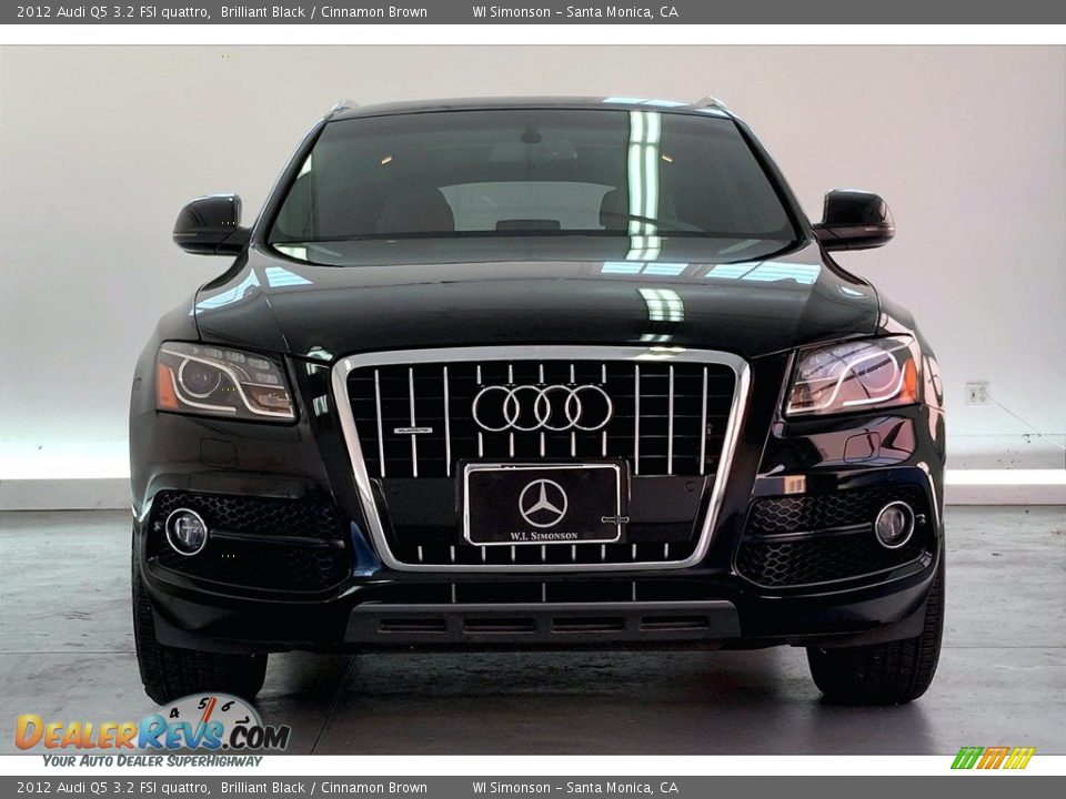 2012 Audi Q5 3.2 FSI quattro Brilliant Black / Cinnamon Brown Photo #2