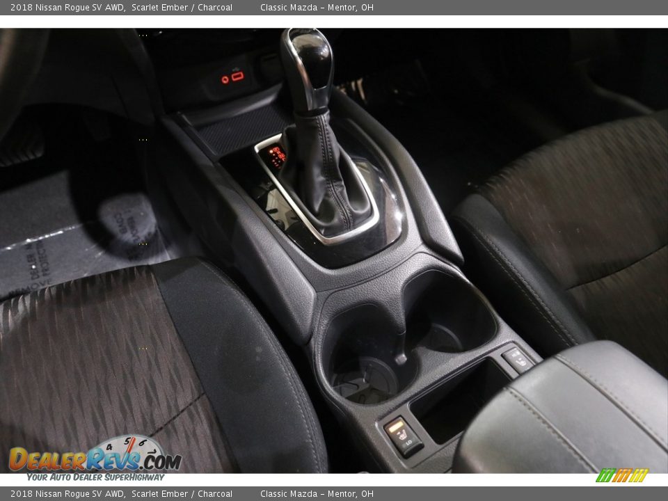 2018 Nissan Rogue SV AWD Scarlet Ember / Charcoal Photo #12