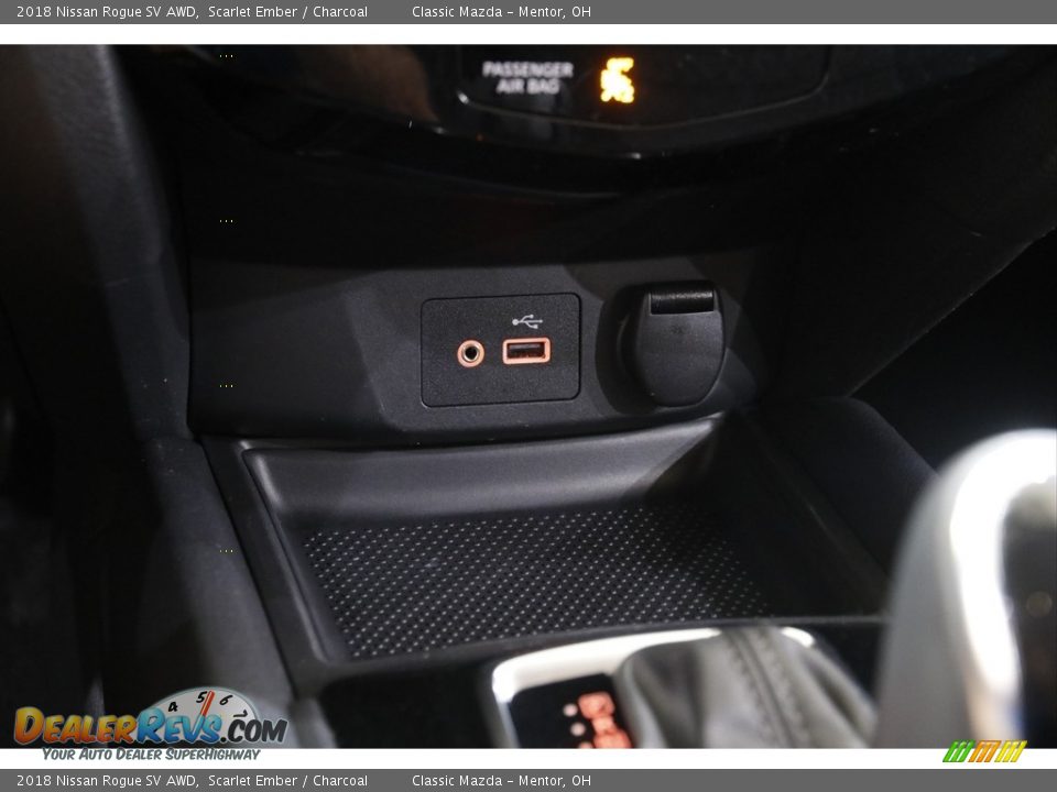 2018 Nissan Rogue SV AWD Scarlet Ember / Charcoal Photo #13