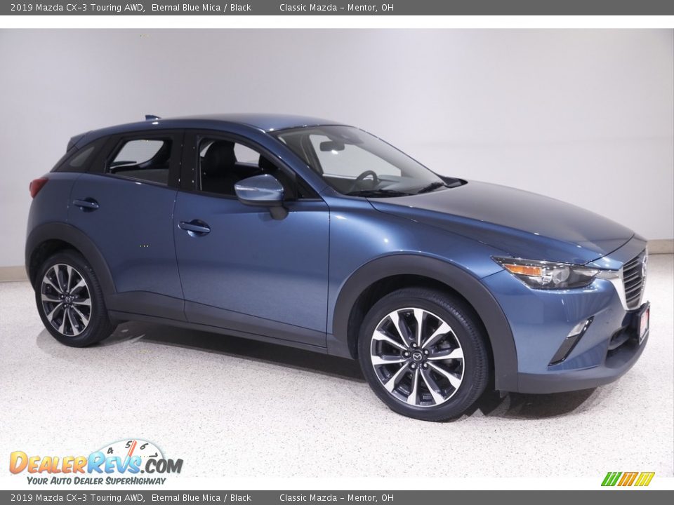 2019 Mazda CX-3 Touring AWD Eternal Blue Mica / Black Photo #1