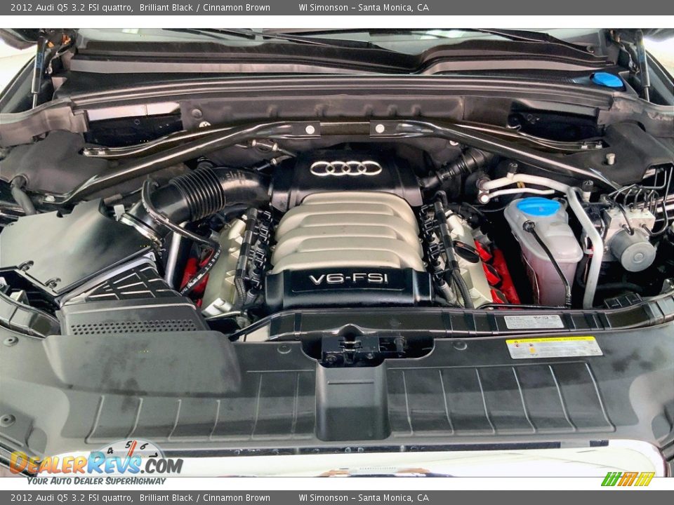 2012 Audi Q5 3.2 FSI quattro 3.2 Liter FSI DOHC 24-Valve VVT V6 Engine Photo #9