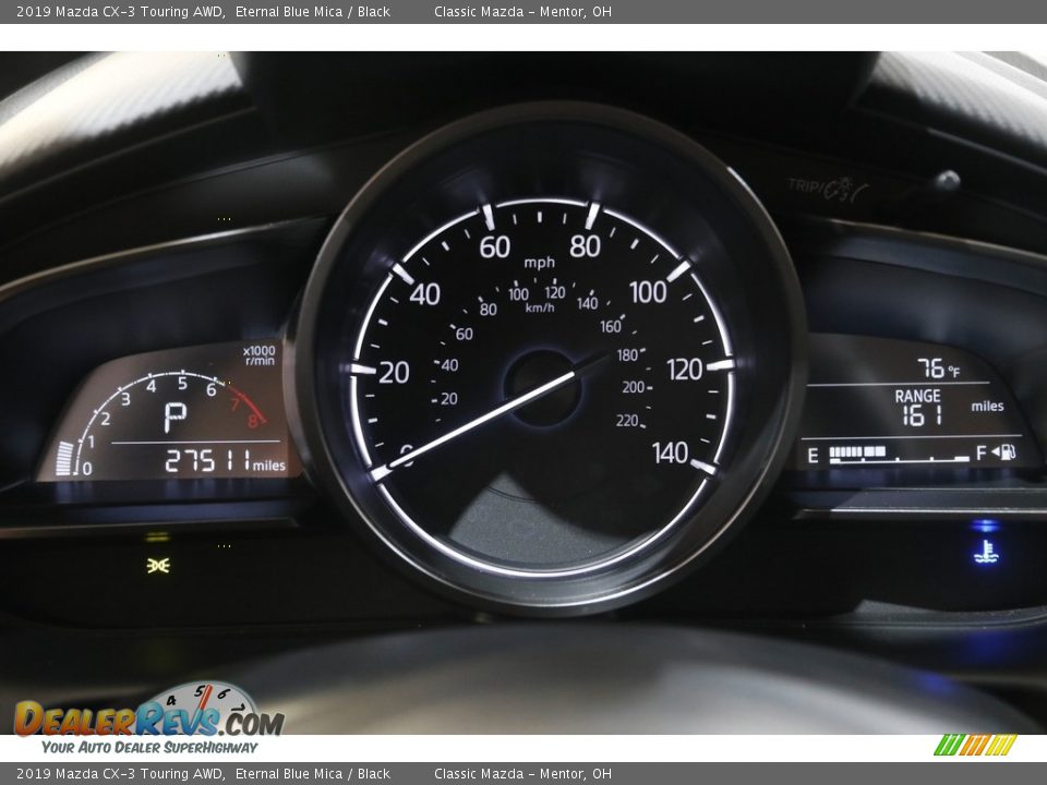 2019 Mazda CX-3 Touring AWD Eternal Blue Mica / Black Photo #8