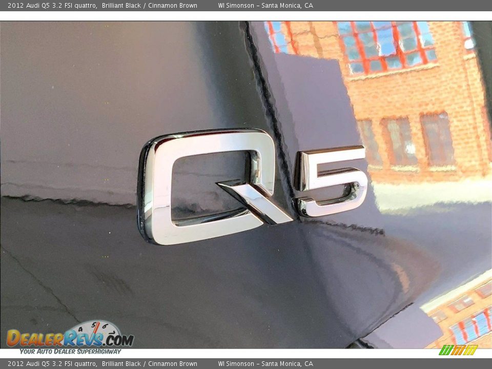 2012 Audi Q5 3.2 FSI quattro Brilliant Black / Cinnamon Brown Photo #31