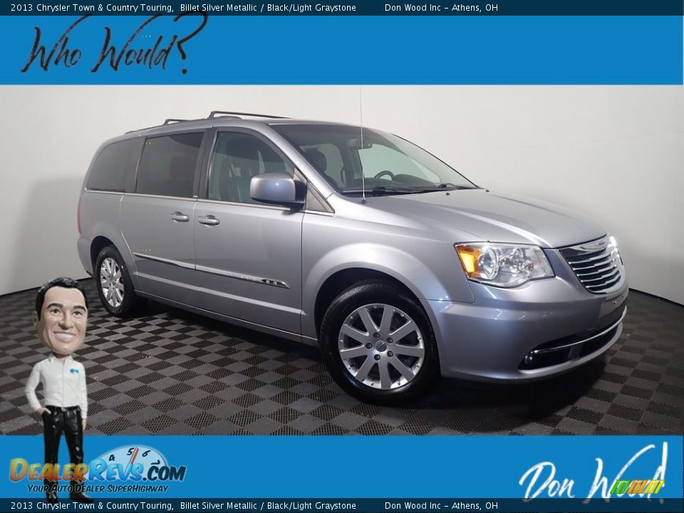 2013 Chrysler Town & Country Touring Billet Silver Metallic / Black/Light Graystone Photo #1