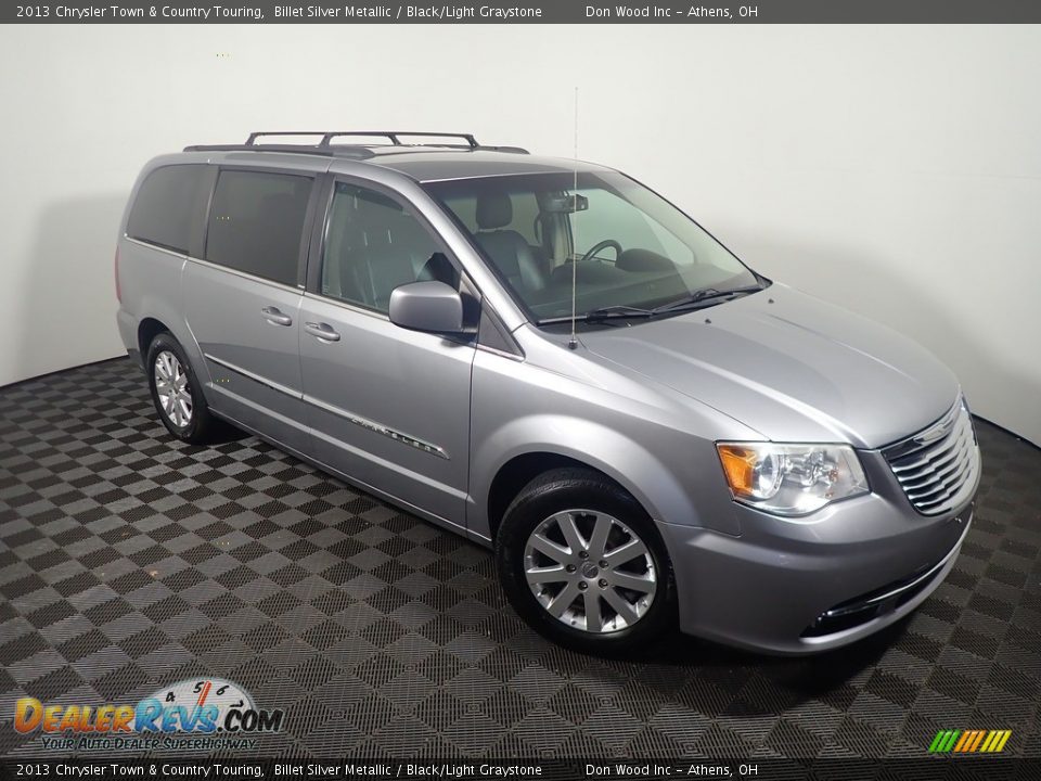 2013 Chrysler Town & Country Touring Billet Silver Metallic / Black/Light Graystone Photo #4