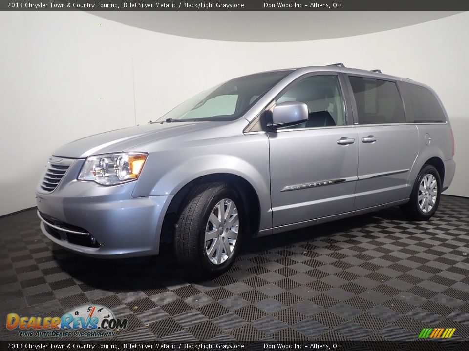 2013 Chrysler Town & Country Touring Billet Silver Metallic / Black/Light Graystone Photo #9