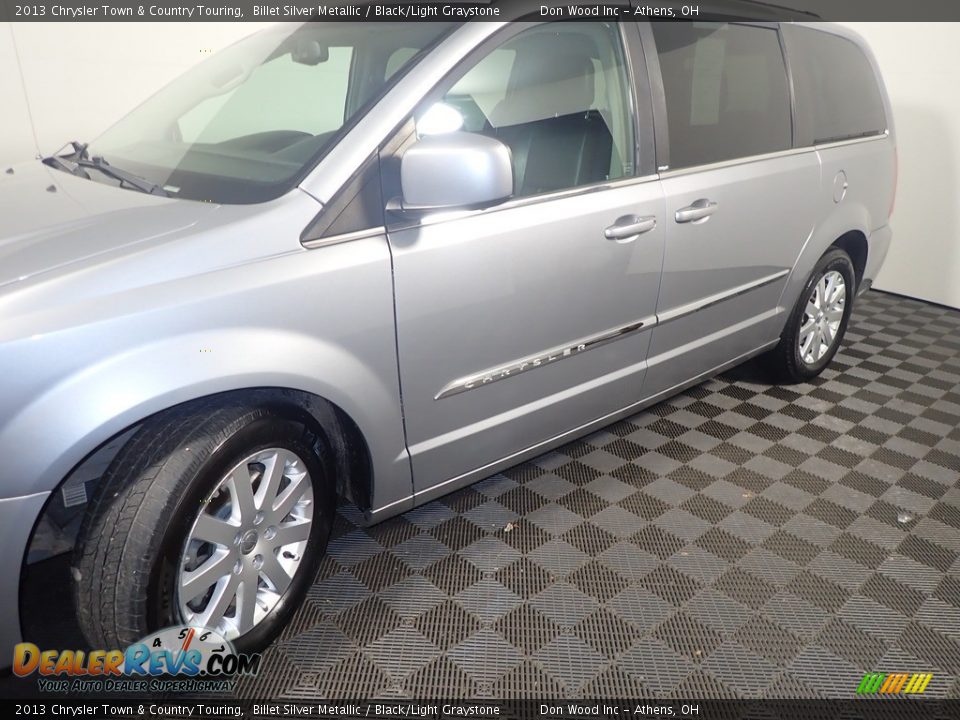 2013 Chrysler Town & Country Touring Billet Silver Metallic / Black/Light Graystone Photo #11