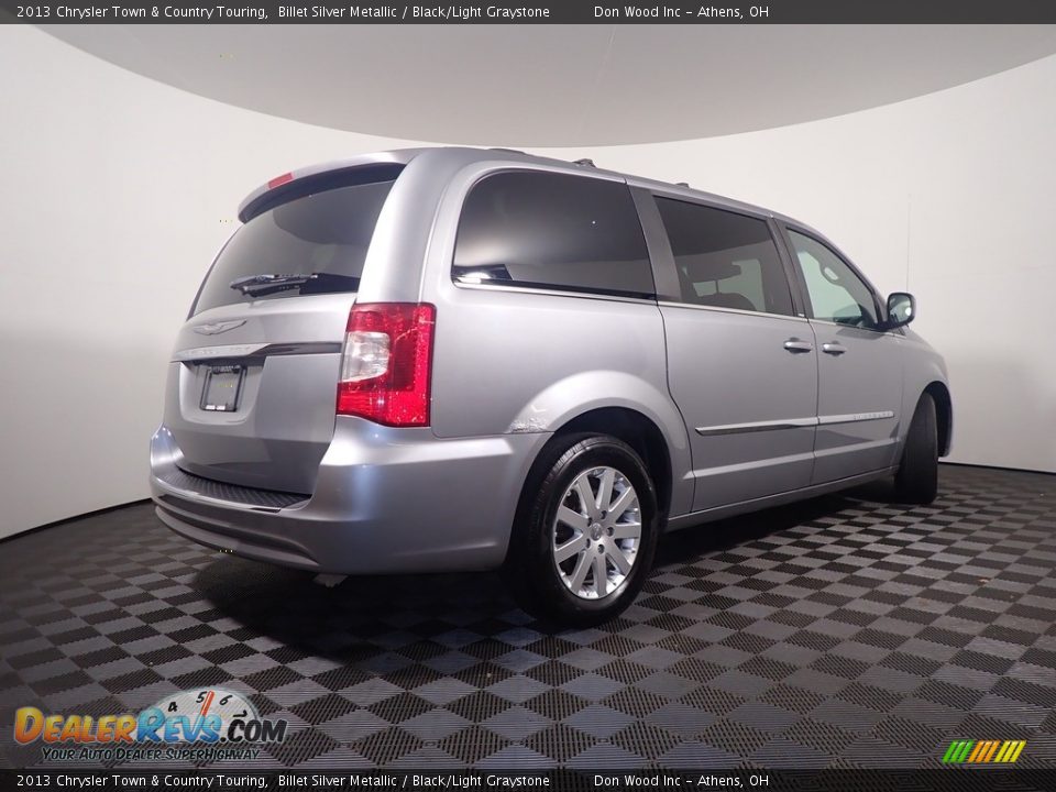 2013 Chrysler Town & Country Touring Billet Silver Metallic / Black/Light Graystone Photo #18