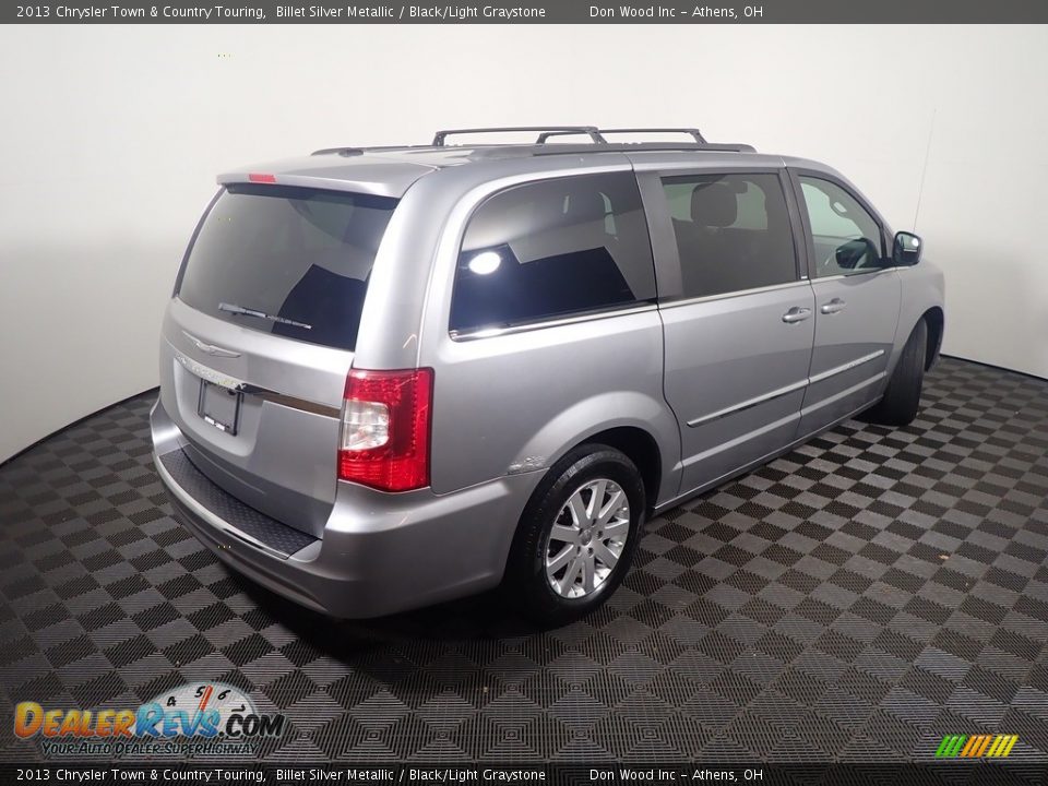 2013 Chrysler Town & Country Touring Billet Silver Metallic / Black/Light Graystone Photo #19