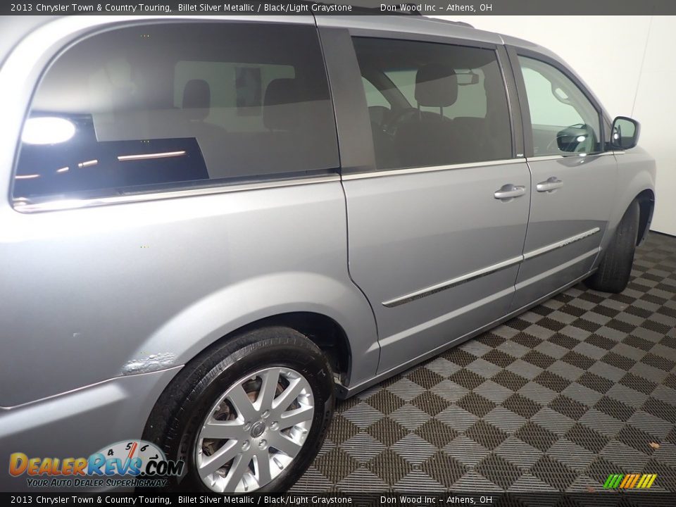 2013 Chrysler Town & Country Touring Billet Silver Metallic / Black/Light Graystone Photo #21