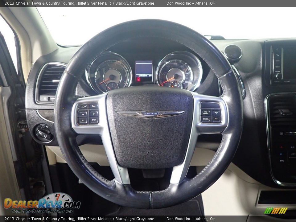 2013 Chrysler Town & Country Touring Billet Silver Metallic / Black/Light Graystone Photo #29