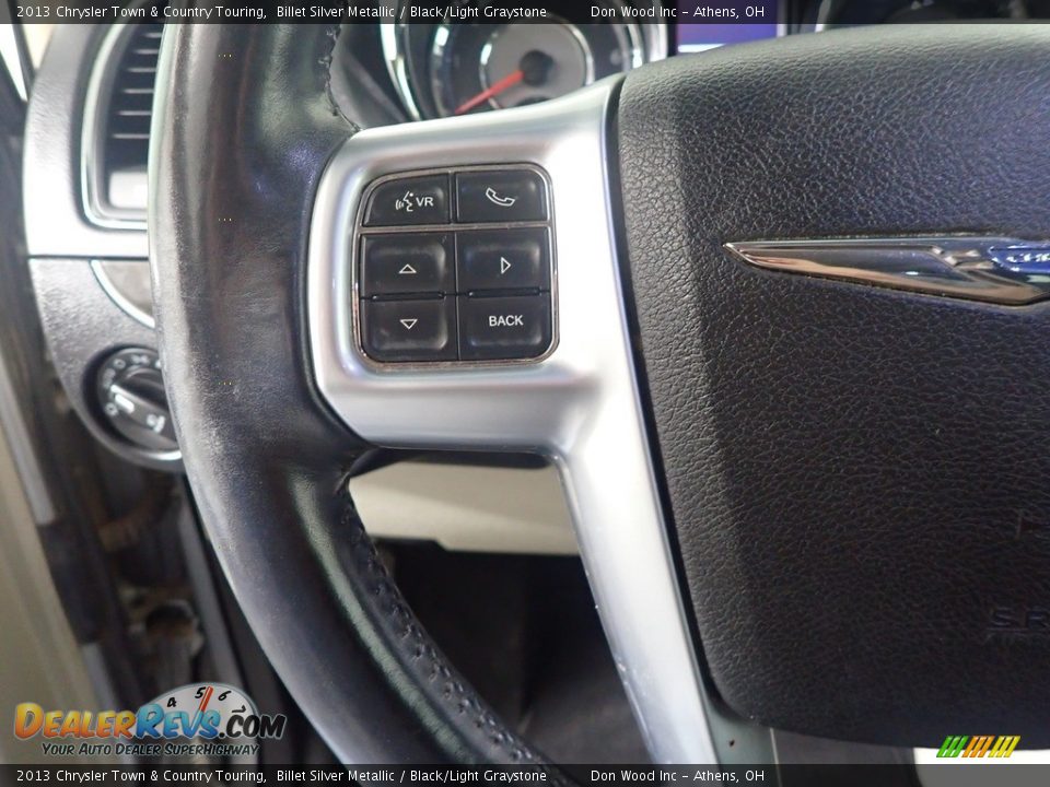 2013 Chrysler Town & Country Touring Billet Silver Metallic / Black/Light Graystone Photo #31