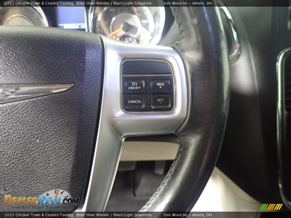 2013 Chrysler Town & Country Touring Billet Silver Metallic / Black/Light Graystone Photo #32