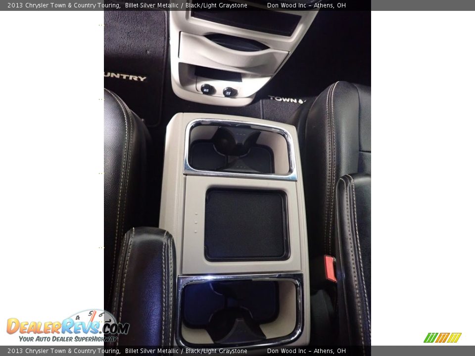 2013 Chrysler Town & Country Touring Billet Silver Metallic / Black/Light Graystone Photo #33
