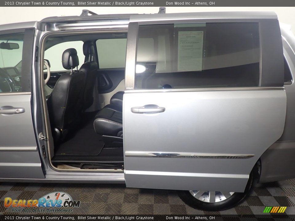 2013 Chrysler Town & Country Touring Billet Silver Metallic / Black/Light Graystone Photo #34