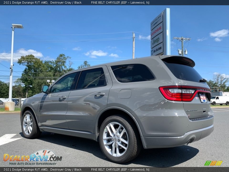 2021 Dodge Durango R/T AWD Destroyer Gray / Black Photo #6