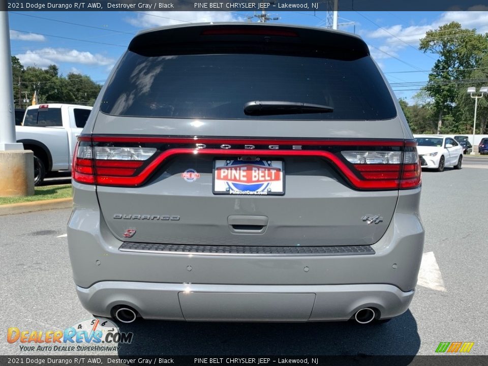 2021 Dodge Durango R/T AWD Destroyer Gray / Black Photo #7