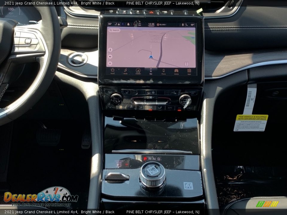 2021 Jeep Grand Cherokee L Limited 4x4 Bright White / Black Photo #10