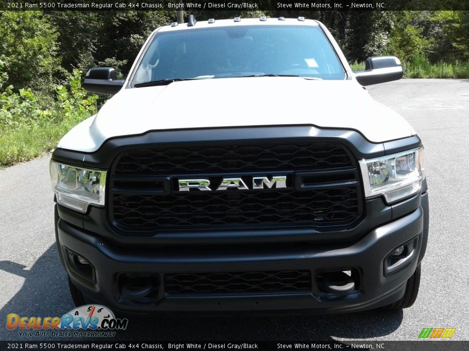 2021 Ram 5500 Tradesman Regular Cab 4x4 Chassis Bright White / Diesel Gray/Black Photo #3